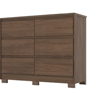 COMMODE RAVENNA REF B737-130 6 TIRS CASTANHO HP (